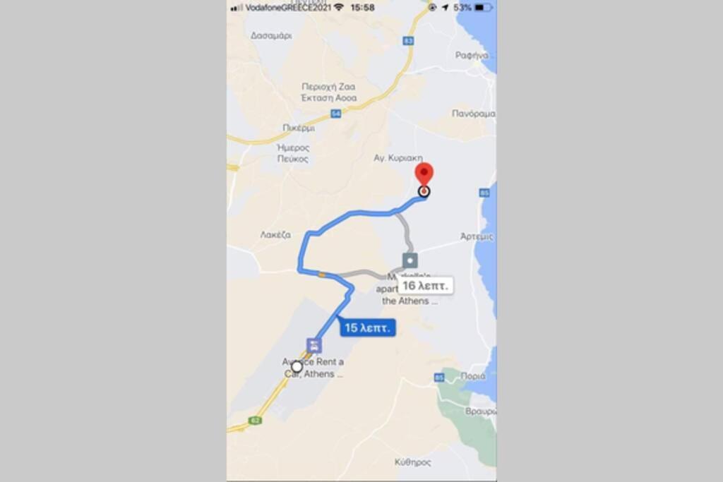 Вилла Artemis Penthouse 10 Minute From National Airport Экстерьер фото